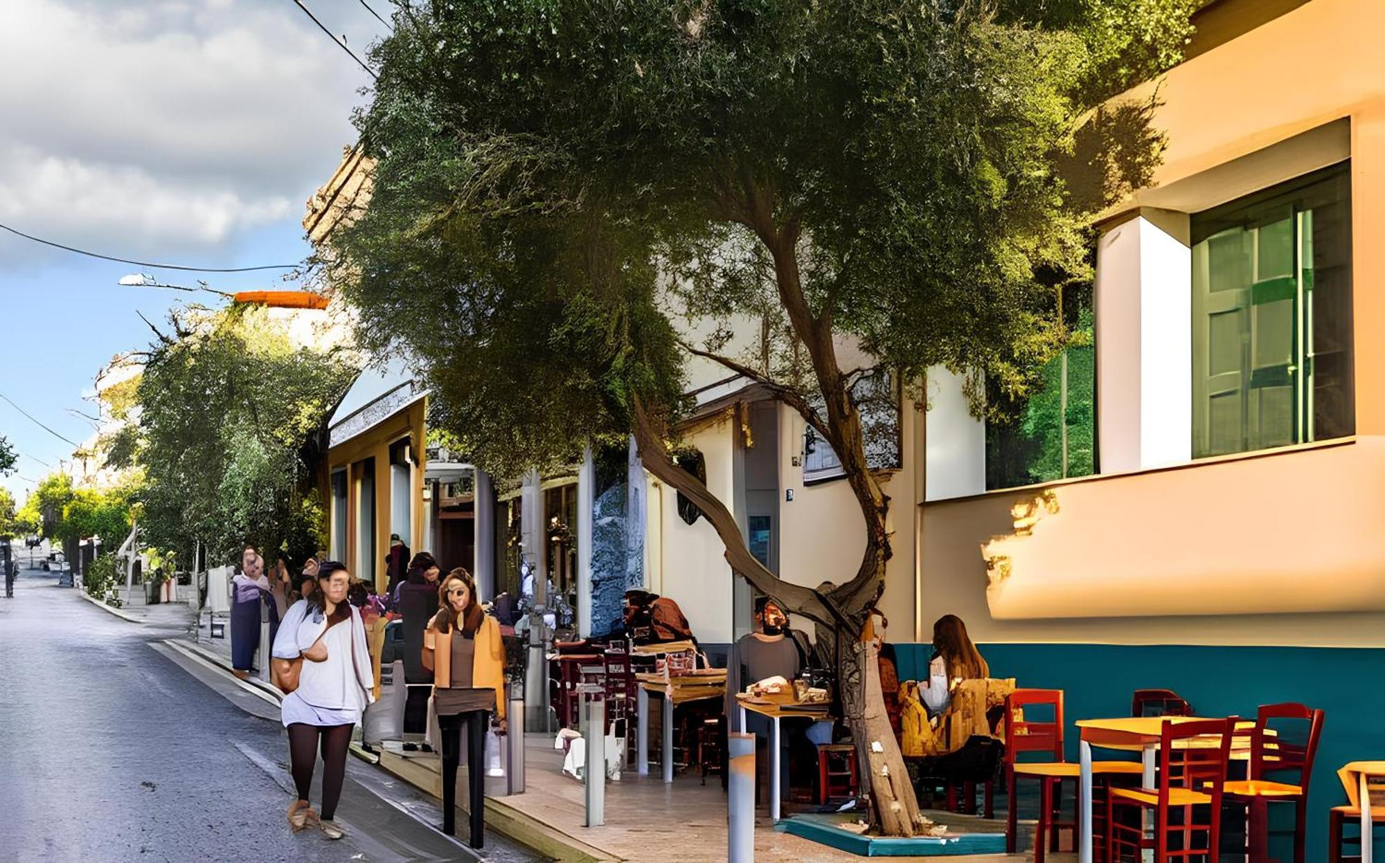 Veggera Apt Athens Center,Petralona Station ภายนอก รูปภาพ